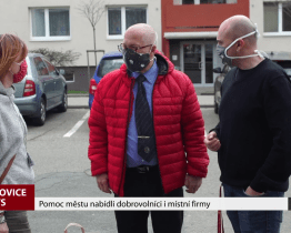 Pomoc městu nabídli dobrovolníci i místní firmy