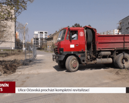 Ulice Očovská prochází kompletní revitalizací
