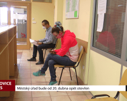 Městský úřad bude od 20. dubna opět otevřen