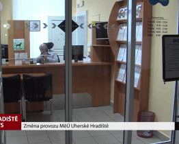 Změna provozu MěÚ Uherské Hradiště