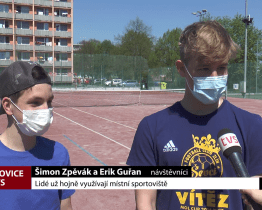 Lidé už hojně využívají místní sportoviště