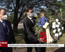 Představitelé radnice uctili památku obětí druhé světové války