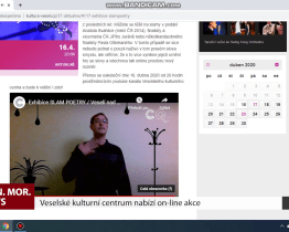 Veselské kulturní centrum nabízí on-line akce
