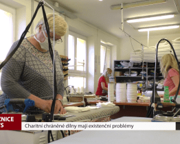 Charitní chráněné dílny mají existenční problémy