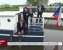 Zahájení plavební sezóny na Baťově kanále