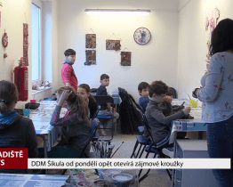 DDM Šikula od pondělí opět otevírá zájmové kroužky