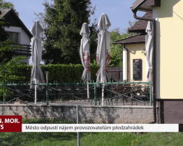 Město odpustí nájem provozovatelům předzahrádek