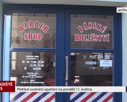 Přehled uvolnění opatření na 11. května