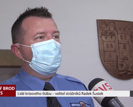 Lidé krizového štábu - velitel strážníků Radek Šustek