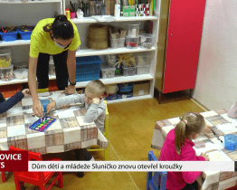 Dům dětí a mládeže Sluníčko znovu otevřel kroužky