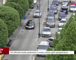 Po víkendu bude parkování v centru města znovu zpoplatněno