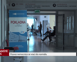 Provoz nemocnice se vrací do normálu
