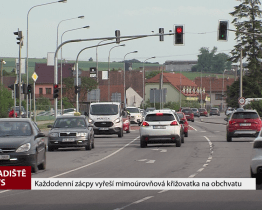 Každodenní zácpy vyřeší mimoúrovňová křižovatka na obchvatu