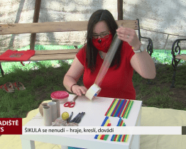 ŠIKULA se nenudí - hraje, kreslí, dovádí