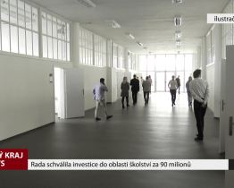 Rada schválila investice do oblasti školství za 90 milionů