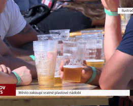 Město zakoupí vratné plastové nádobí