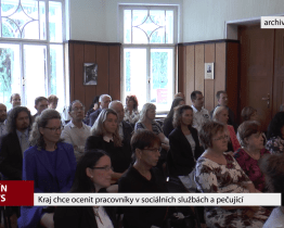 Kraj chce ocenit pracovníky v sociálních službách a pečující