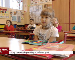 Školy se otevřely pro žáky prvního stupně