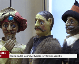 Sbírku loutek a obrazy z Tvarožné vystavují na zámku