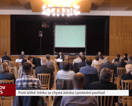 Proti těžbě štěrku se chystá žaloba i protestní pochod