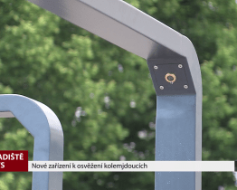 Na náměstí nainstalovali nové zařízení k osvěžení kolemjdoucích