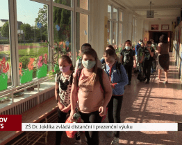 ZŠ Dr. Joklíka zvládá prezenční i distanční výuku