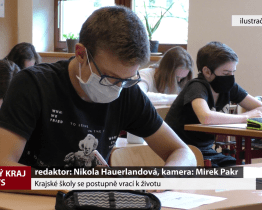 Krajské školy se postupně vrací k životu