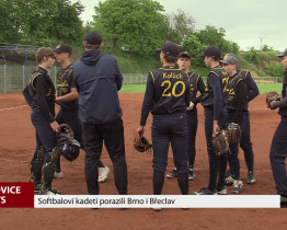 Softbaloví kadeti porazili Brno i Břeclav