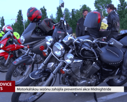 Motorkářskou sezónu zahájila preventivní akce Midnightride