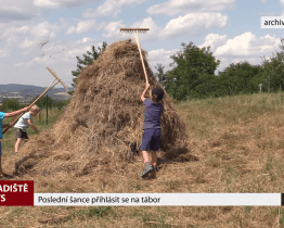 Poslední šance přihlásit se na tábor