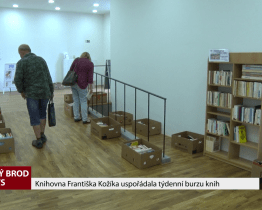 Knihovna Františka Kožíka uspořádala týdenní burzu knih
