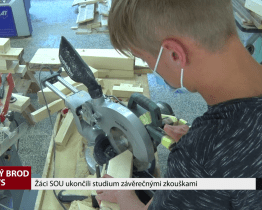 Žáci SOU ukončili studium závěrečnými zkouškami