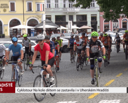 Cyklotour Na kole dětem se zastavila i v Uherském Hradišti