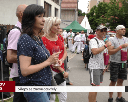 Sklepy se znovu otevřely