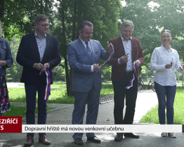 Dopravní hřiště má novou venkovní učebnu