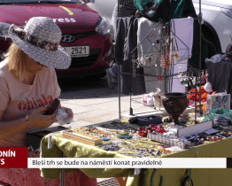 Bleší trh se bude na náměstí konat pravidelně