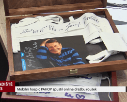 Mobilní hospic PAHOP spustil on-line dražbu roušek