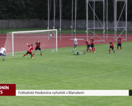 Fotbalisté Hodonína vyhořeli s Blanskem