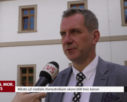 Město už rozdalo živnostníkům skoro 600 tisíc korun