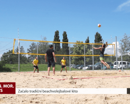 Začalo tradiční beachvolejbalové léto