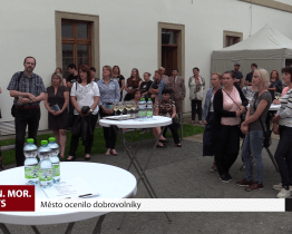 Město ocenilo dobrovolníky