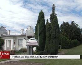 Hvězdárna se stala letním kulturním prostorem