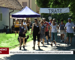 Misijní Klubko pořádalo akci s názvem Během a chůzí proti koroně