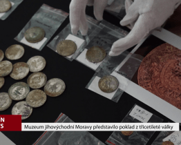 Muzeum jihovýchodní Moravy představilo poklad z třicetileté války