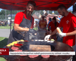 Napajedelský BurgerFest nabídl gastronomický zážitek i dobrou muziku