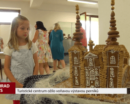 Turistické centrum ožilo voňavou výstavou perníků