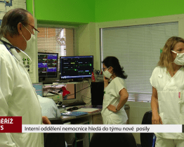 Interní oddělení nemocnice hledá do týmu nové posily