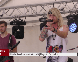 Hodonínské kulturní léto zahájil bigbít před radnicí