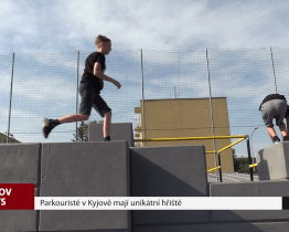 Parkouristé v Kyjově mají unikátní hřiště