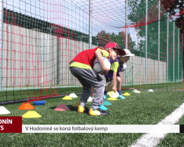 V Hodoníně se koná fotbalový kemp